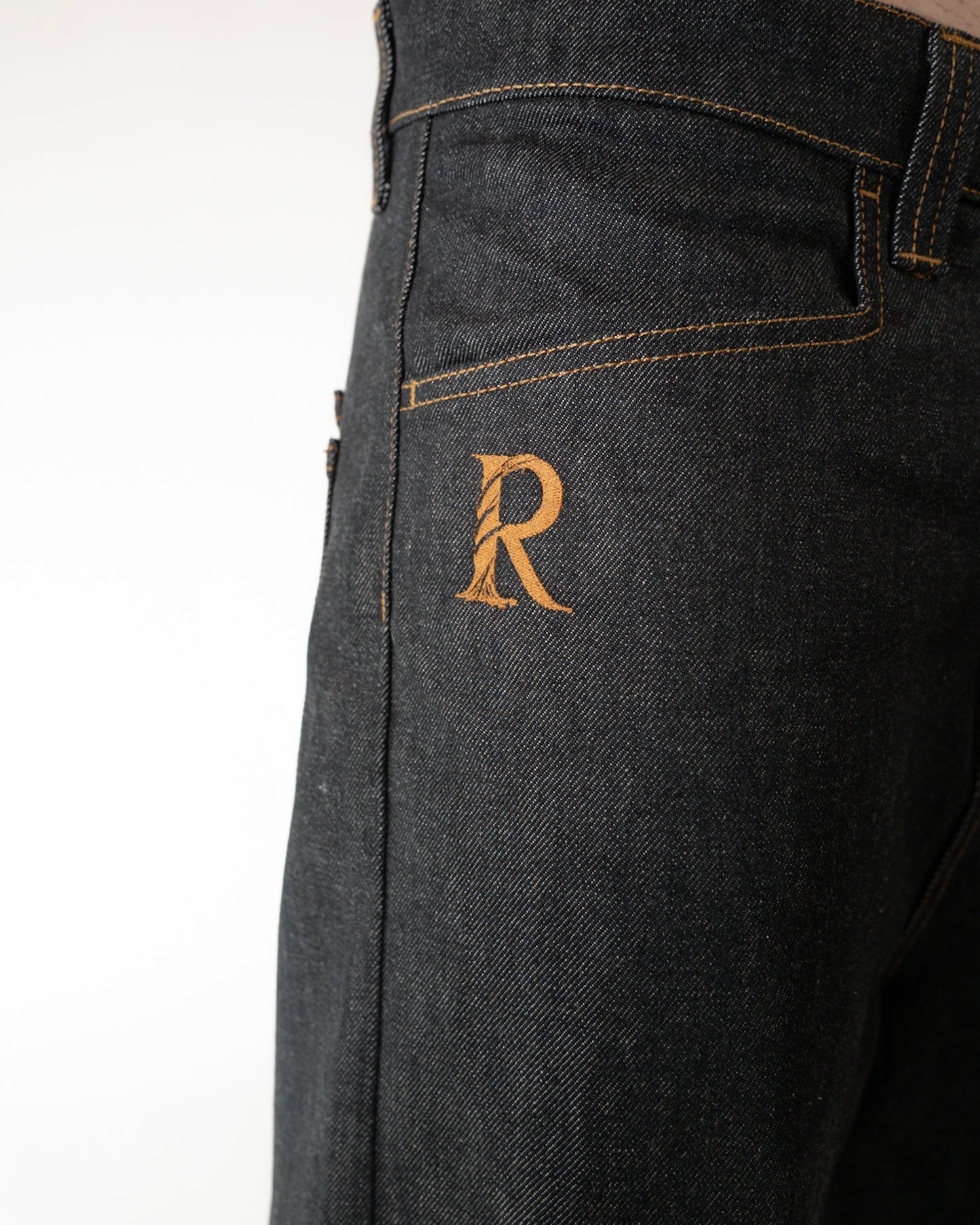 Dark Raw Denim Jorts
