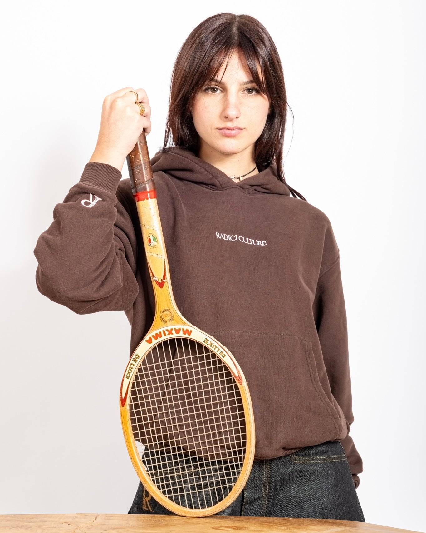 Hoodie Chocolate Brown