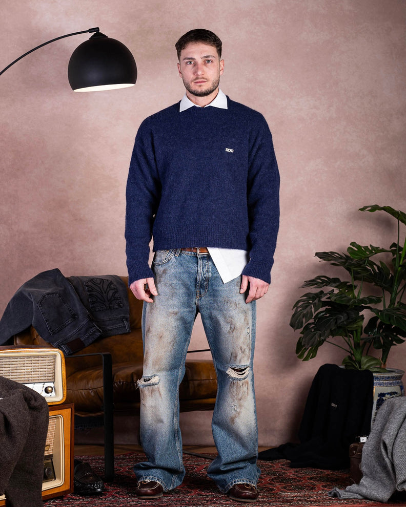 Dirty fade Bootcut Jeans