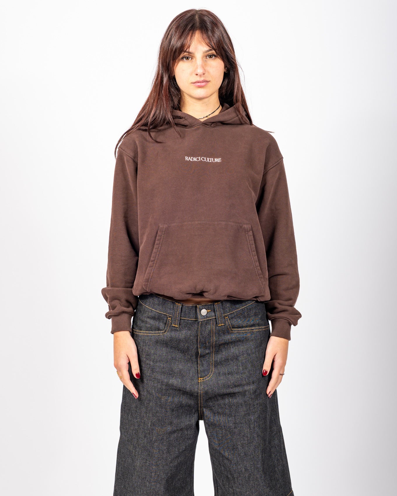 Hoodie Chocolate Brown