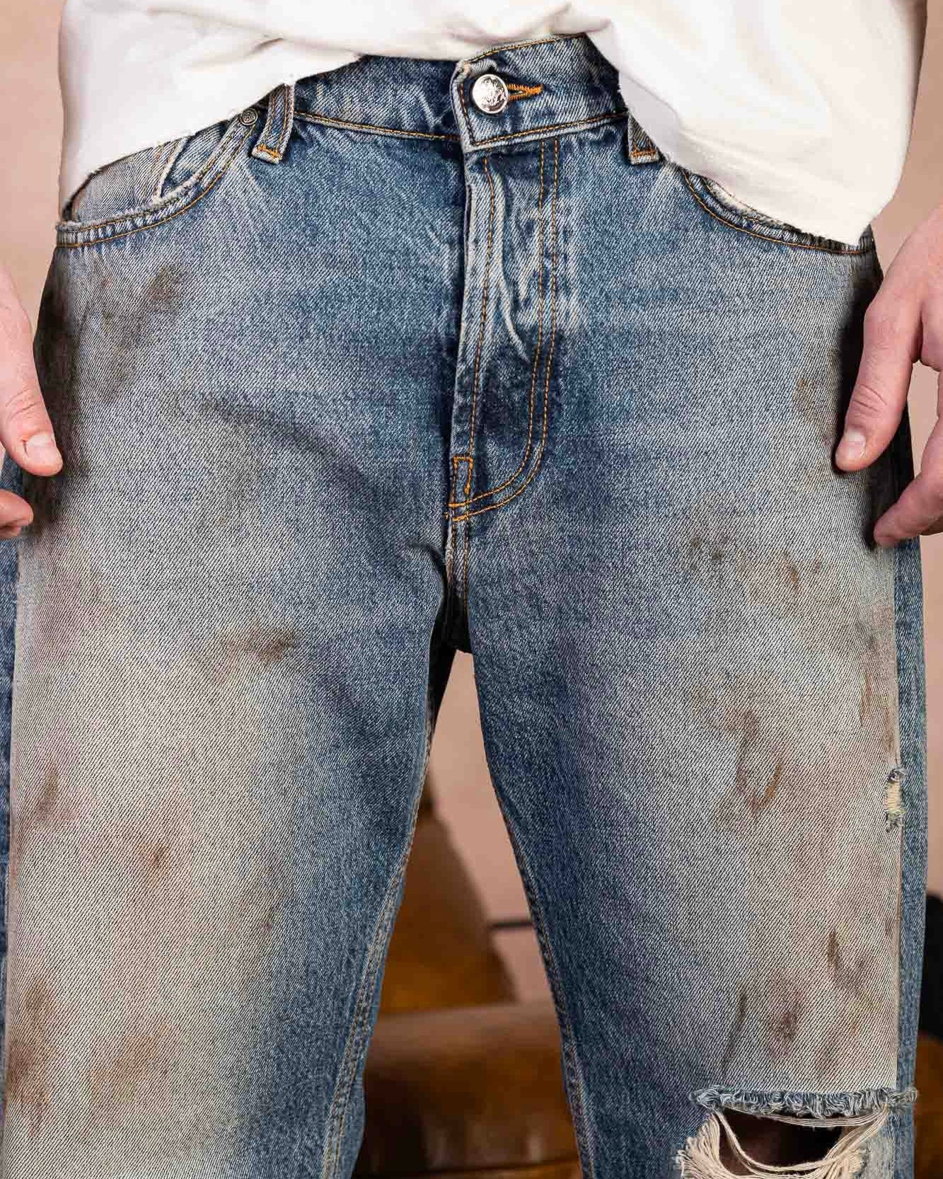 Dirty fade Bootcut Jeans