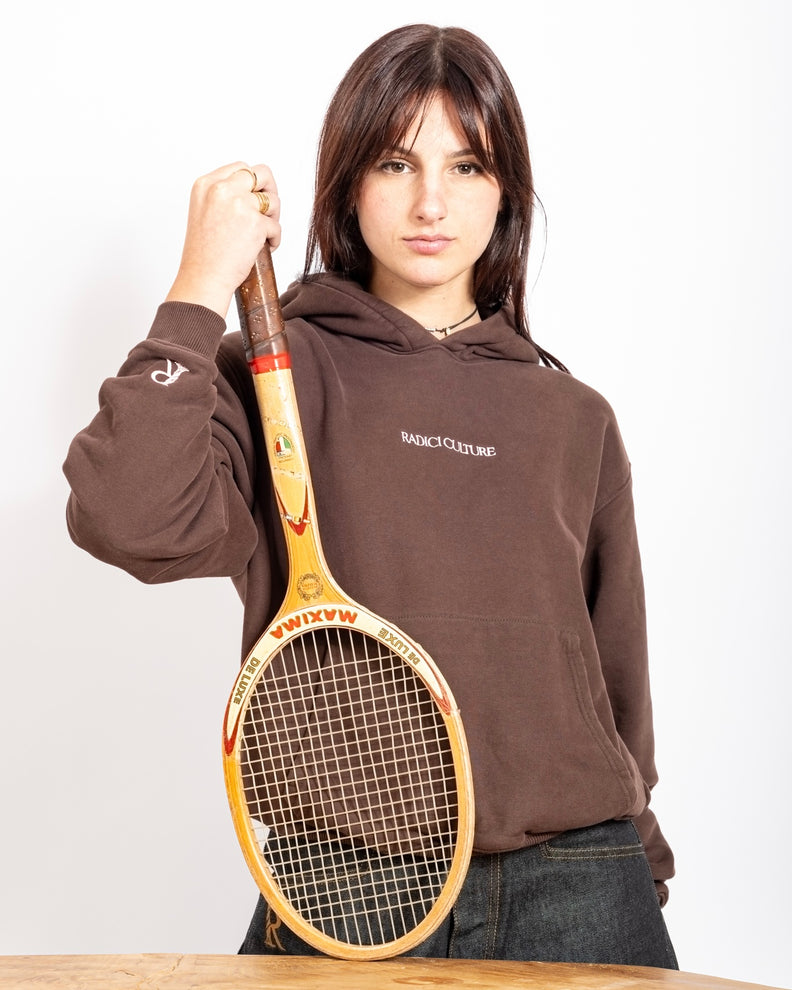 Hoodie Chocolate Brown