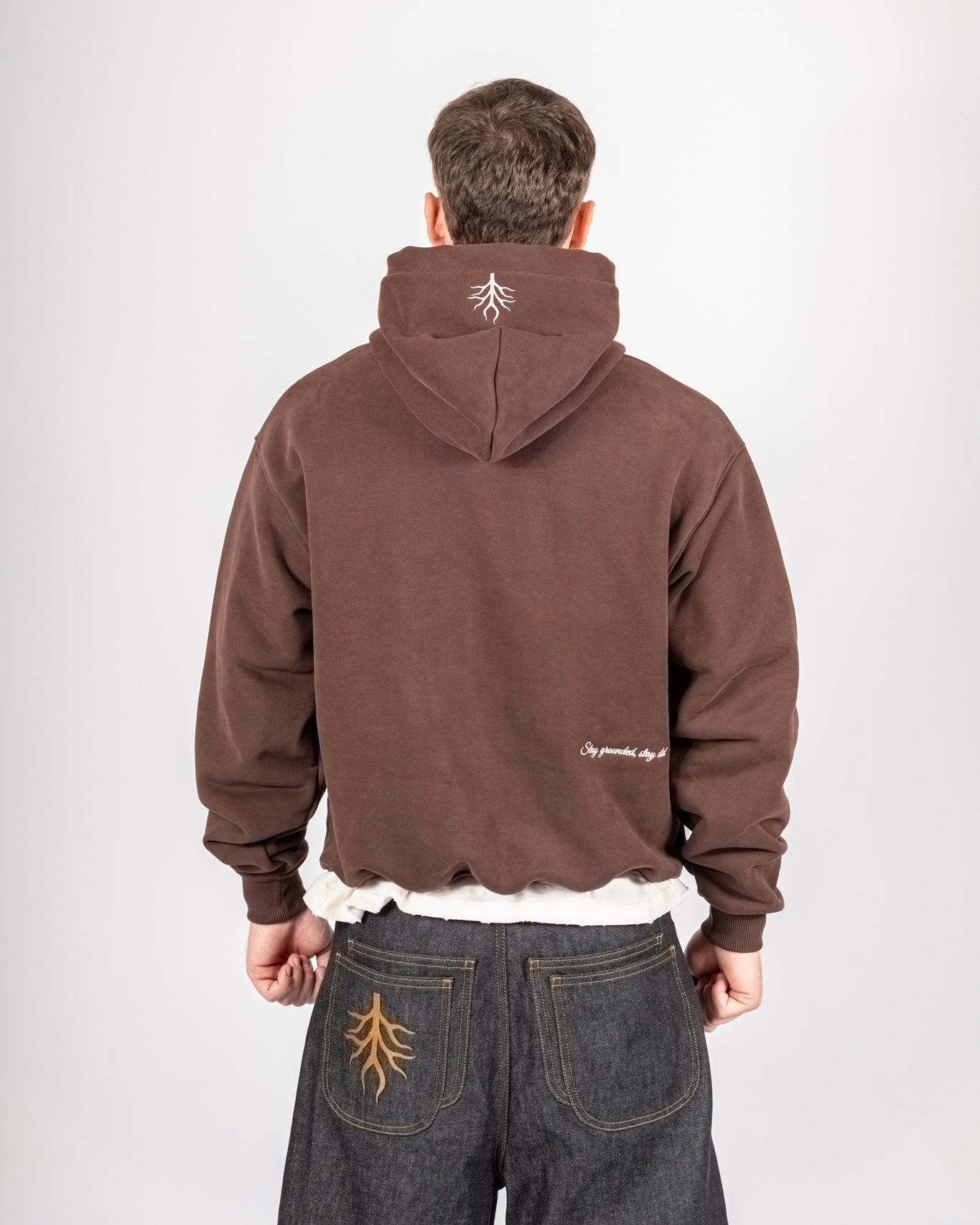 Hoodie Chocolate Brown