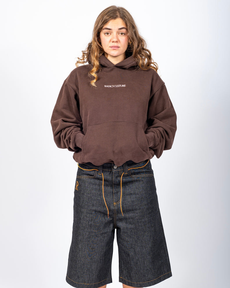 Hoodie Chocolate Brown