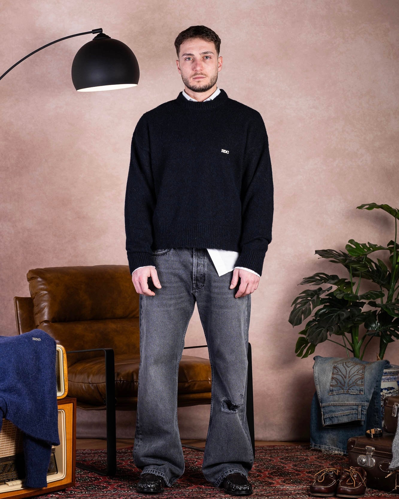 Midnight fade Bootcut Jeans
