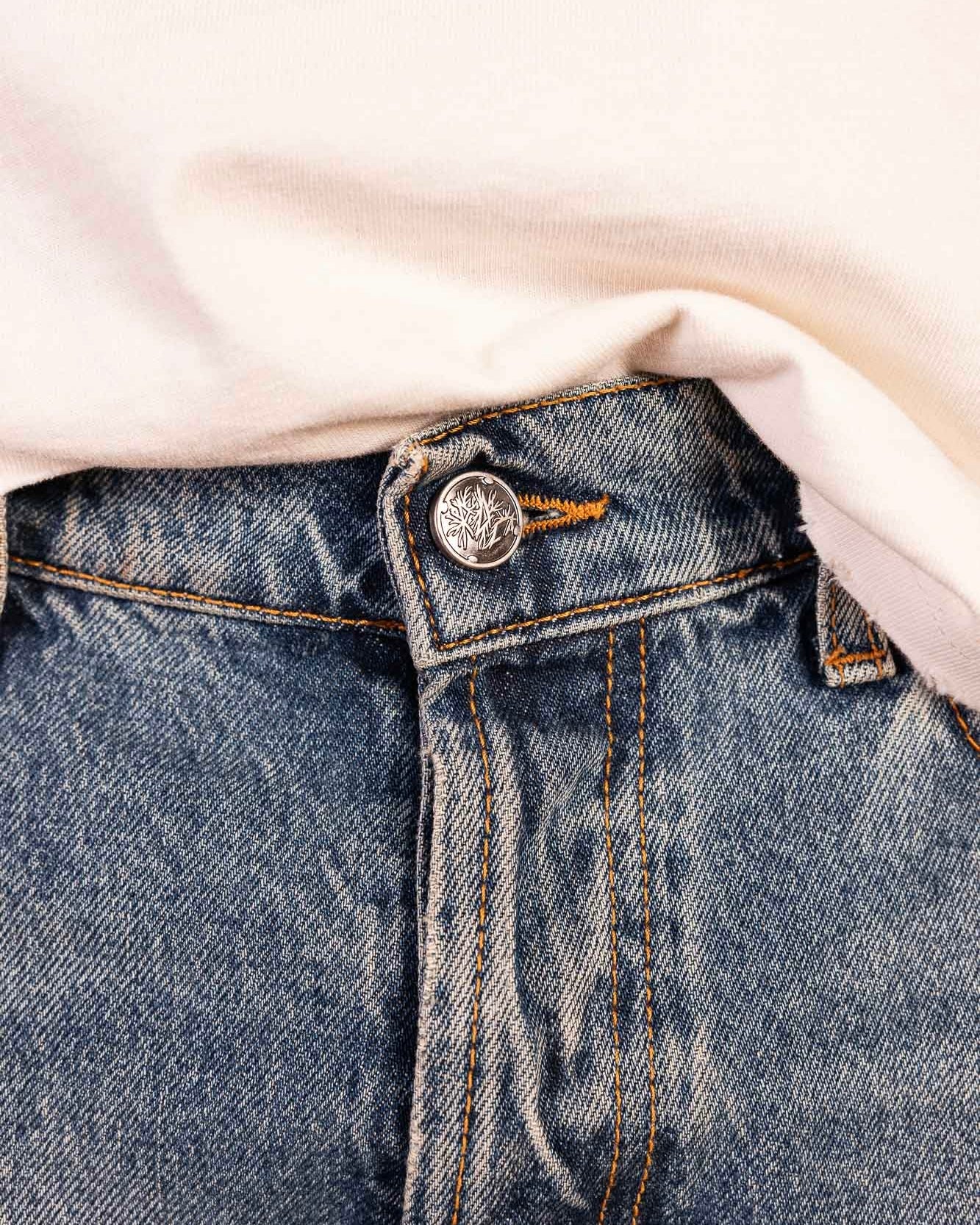 Dirty fade Bootcut Jeans