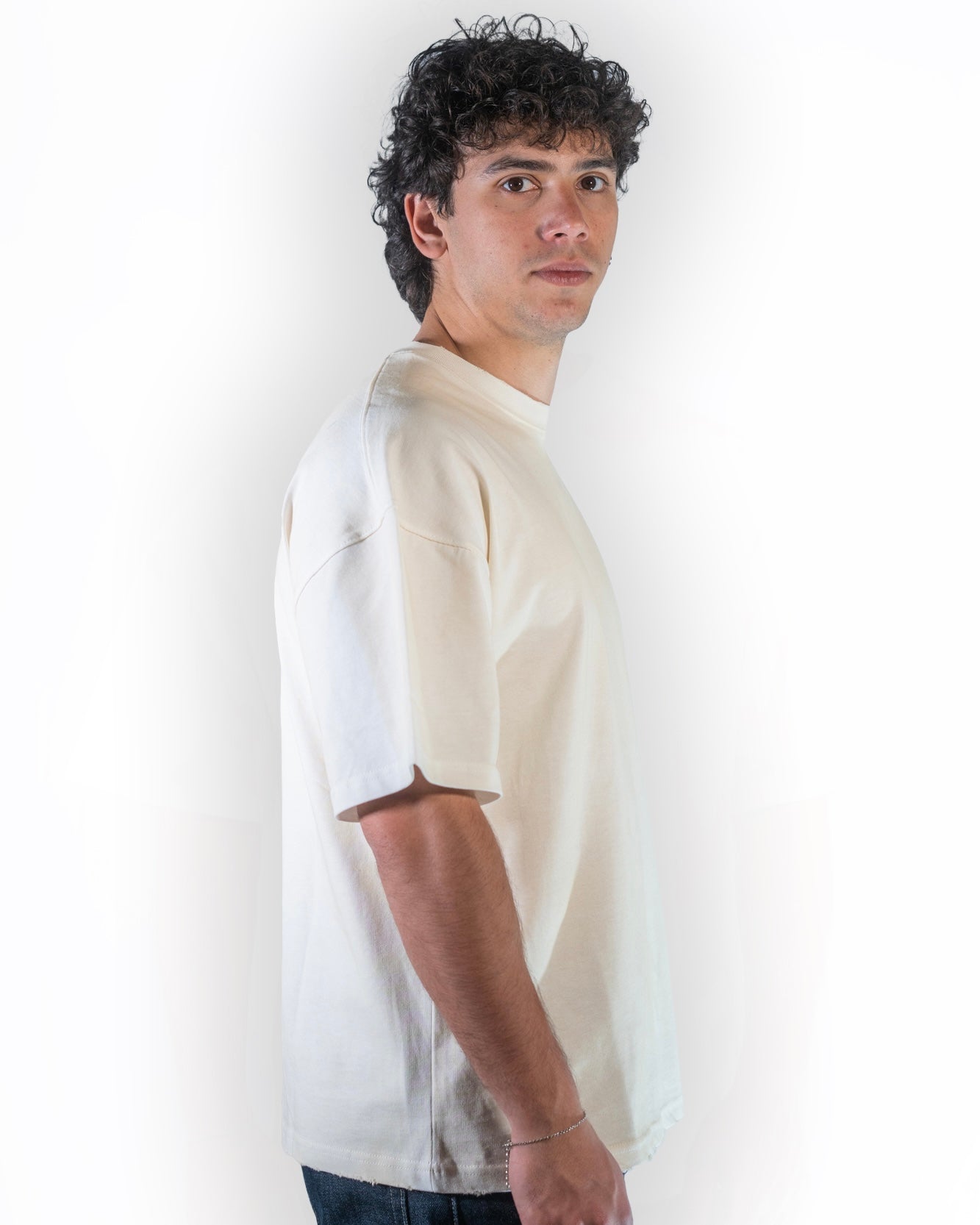 T-shirt Vintage Cream