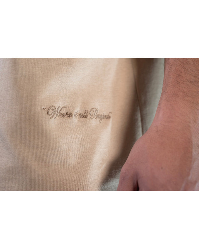 T-shirt Vintage Ivory