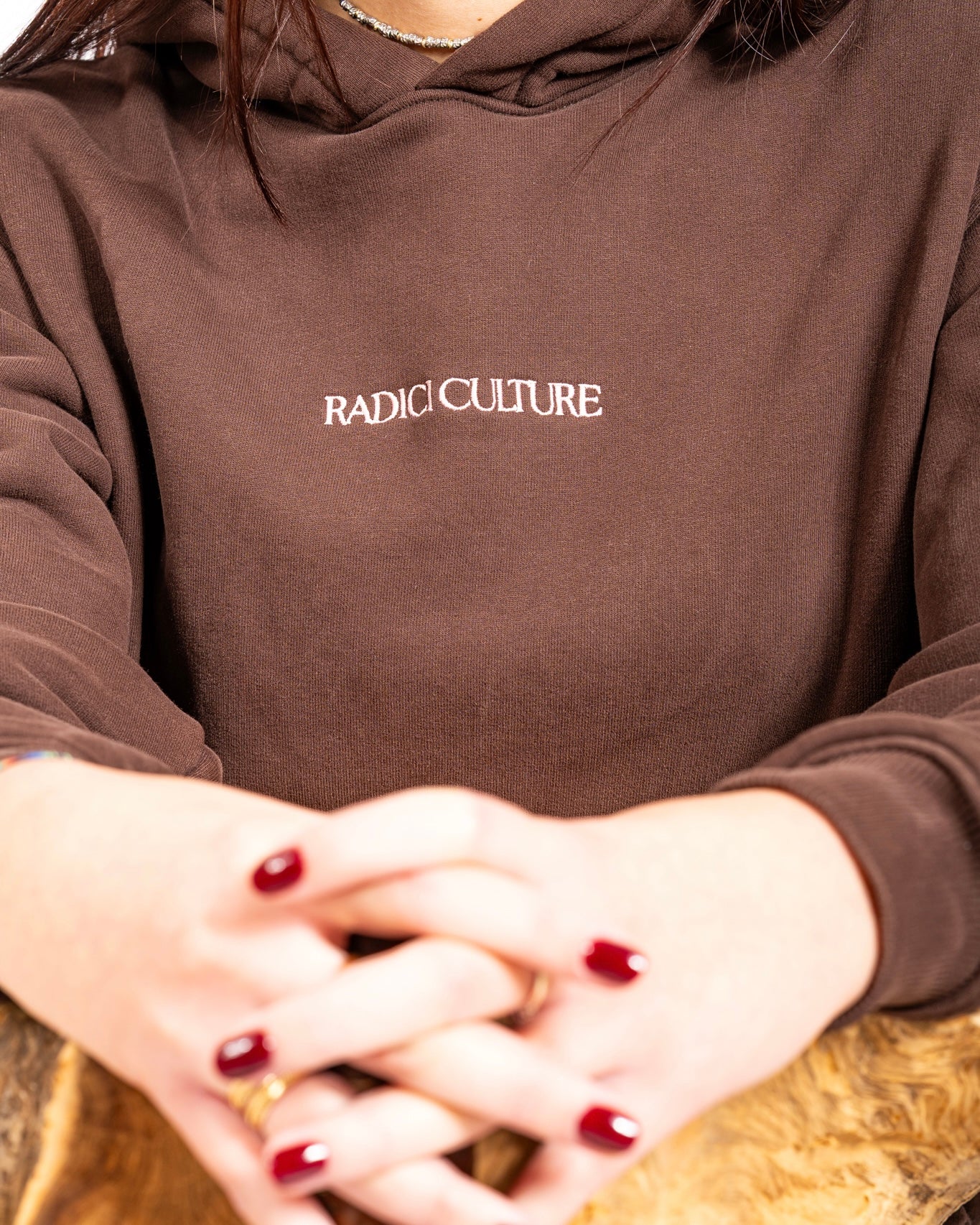 Hoodie Chocolate Brown